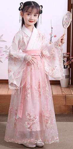 春秋女童漢服 / 女童襦裙 / 女童古裝 / 演出服
