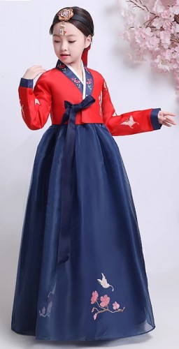 女童韓服 / 女童朝鮮民族服 / 女童少數民族族服 / 演出服