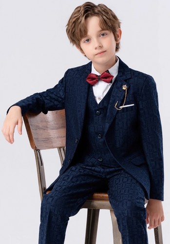 秋冬男童西裝 / 花仔服 / 主持人服 / 演出服 ( 六件套 )