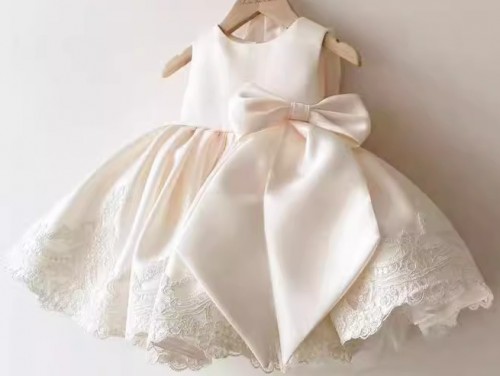 夏季女童婚紗 / 花女裙 / 女童蝴蝶結公主裙 / 女童禮服裙 / 表演服