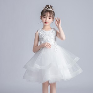 韓版女童蓬蓬紗裙 / 花女裙 / 女童公主裙 / 演出服