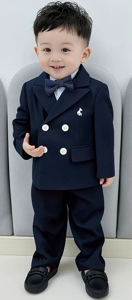 男童西裝 / 男童西服 / 花仔服 / 主持人服 / 宴會禮服 / 演出服   ( 4件套 )