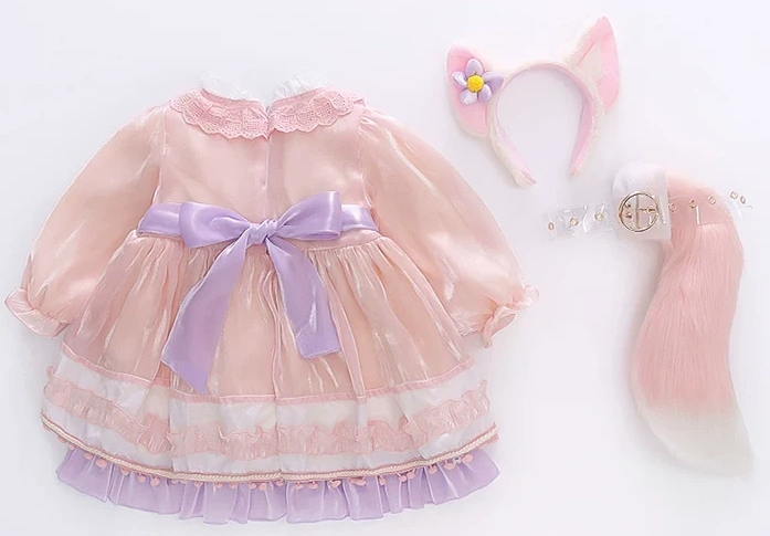 秋冬女童蓬蓬公主裙 / 禮服裙