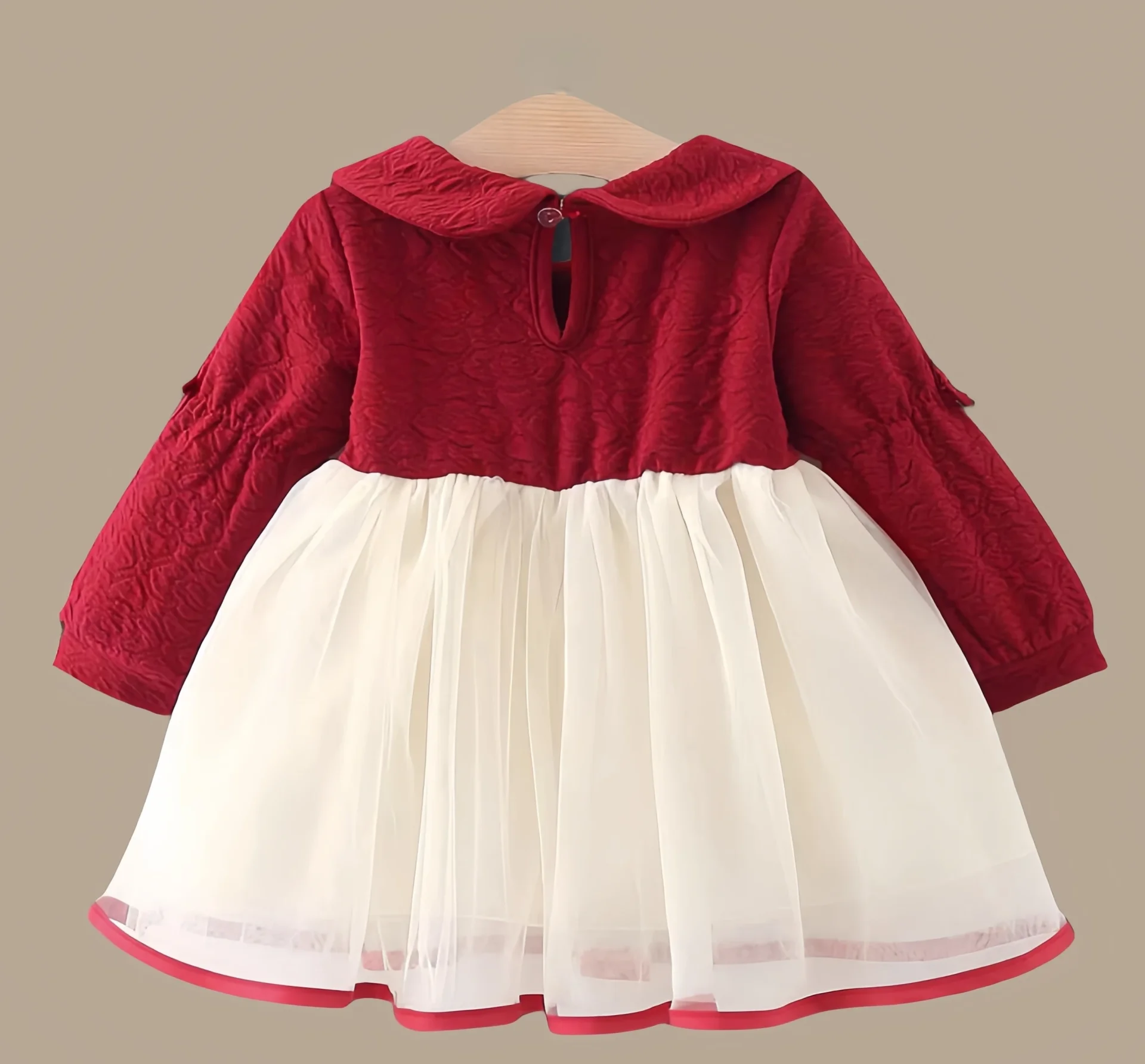 春秋嬰幼兒蝴蝶連身裙 / 滿月服 / 禮服裙