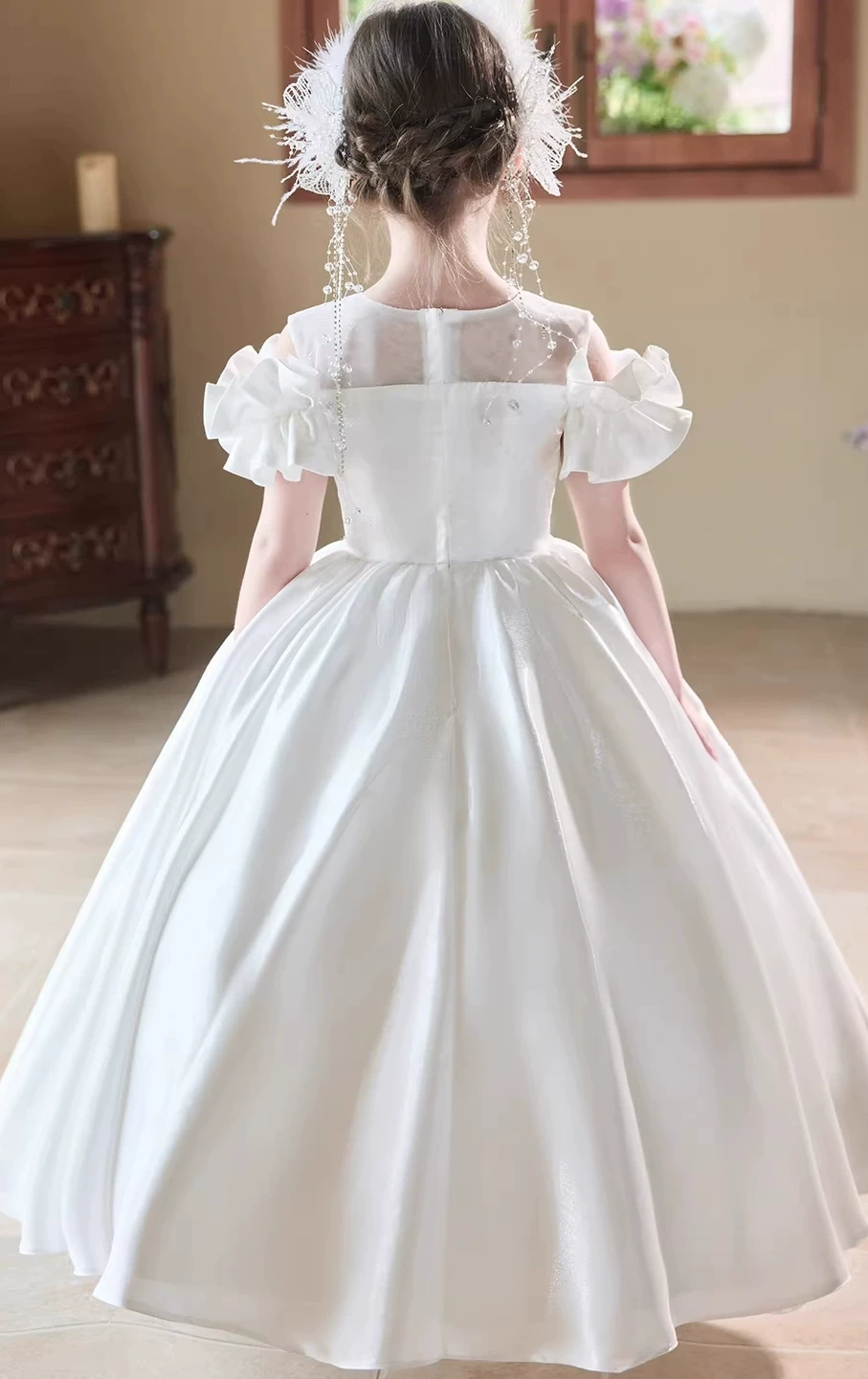 女童一字肩婚紗 / 女童公主裙 / 禮服裙 / 主持人服 / 演出服