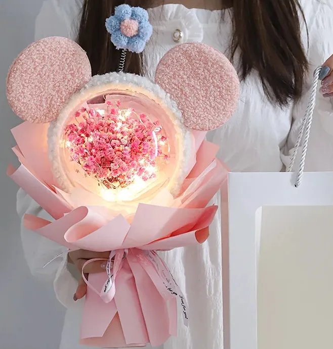 永生滿天星花花束