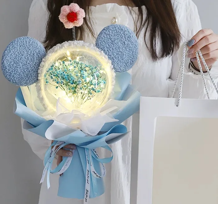 永生滿天星花花束