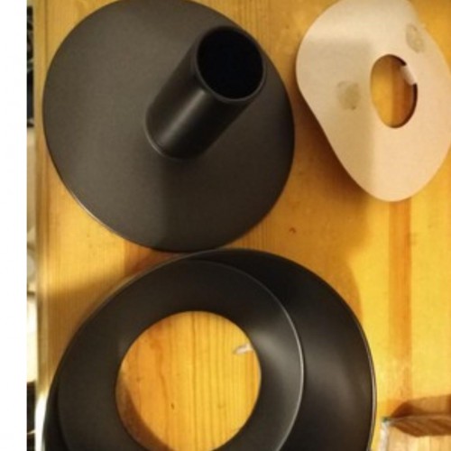 DIY 8寸加高不粘活底模蛋糕模 / 煙熏空心戚風蛋糕模 / 慕斯模具