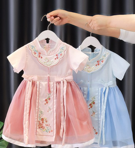 夏装女童汉服 / 儿童古装襦裙