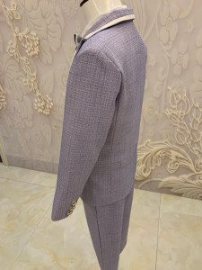 韓版英倫兒童西裝 / 男童禮服  / 花仔服 ( 暗格款 )