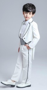 兒童英倫燕尾西裝 /兒童西服 / 演出服 / 男童禮服  / 花童服