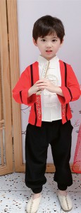 男童長袖中國風唐裝 / 兒童漢服 / 演出服  (福字款)
