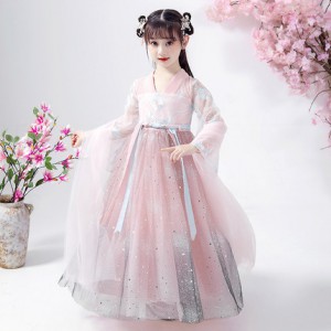 儿童星空汉服 / 女童中国风古装连身裙