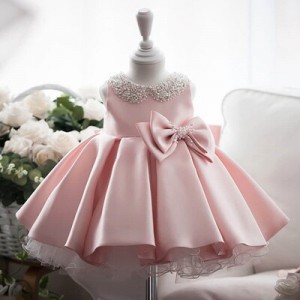 女童婚紗 / 花女裙 / 女童蝴蝶結公主裙 / 女童礼服裙 / 主持人服