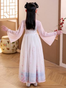 女童齊胸襦裙  / 女童漢服 / 表演服