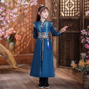 春秋款女童漢服 / 女童古裝 / 演出服