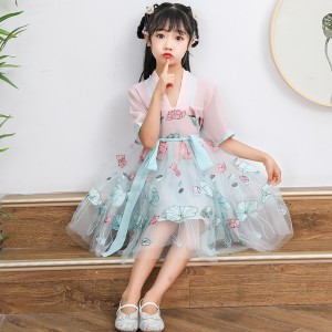 兒童漢服 / 女童古裝 / 演出服