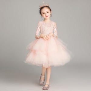 女童婚紗 / 女童公主裙 / 花女裙 / 女童蓬蓬紗裙 / 主持人服  (短款)