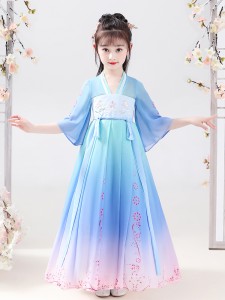 秋裝女童漢服 / 兒童古裝 / 兒童公主裙