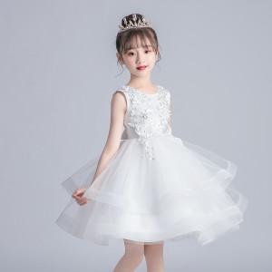 韓版女童蓬蓬紗裙 / 花女裙 / 女童公主裙 / 演出服