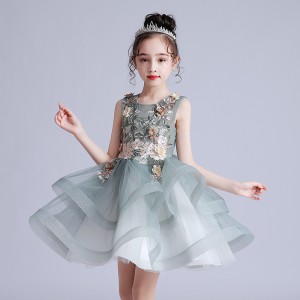 韓版女童蓬蓬紗裙 / 花女裙 / 女童公主裙 / 演出服