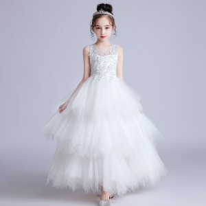 女童長款婚紗 / 女童公主裙 /  /主持人服  / 演出服