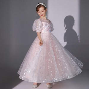 春夏兒童婚紗 / 花女裙 /  女童公主裙 / 女童蓬蓬紗裙  / 演出服
