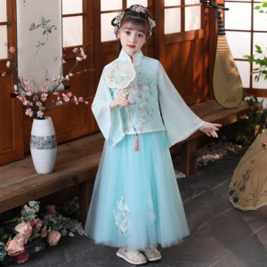 夏裝女童漢服 / 兒童古裝 / 兒童旗袍