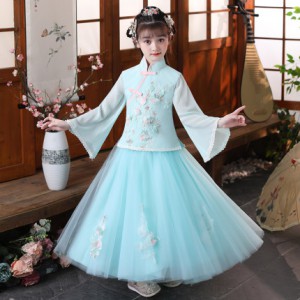 夏裝女童漢服 / 兒童古裝 / 兒童旗袍