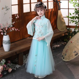 夏裝女童漢服 / 兒童古裝 / 兒童旗袍