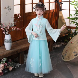 夏裝女童漢服 / 兒童古裝 / 兒童旗袍