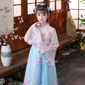 女童漢服 / 兒童古裝 / 兒童襦裙 / 演出服