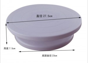 矽膠防滑蛋糕旋轉盤 / 蛋糕裱花台   28CM