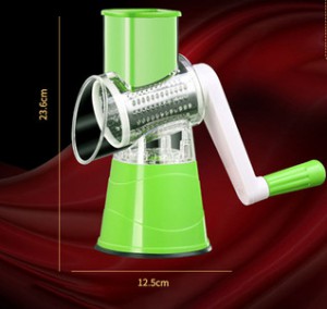 家用多功能滾筒切菜器  ( 可磨粉 )