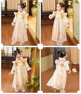 冬款女童漢服 / 女童拜年服  (兔仔款 )