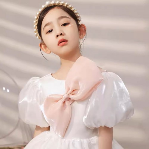 夏季兒童公主蓬蓬裙/女童禮服/主持人服/演出服