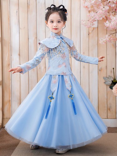 秋冬女童汉服 / 女童唐装