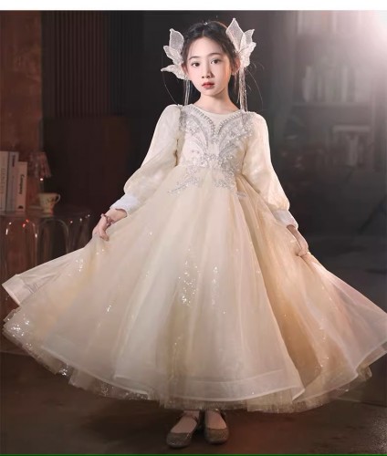 女童婚紗 / 兒童公主裙 / 主持人服 / 晚禮服  (加絨款)
