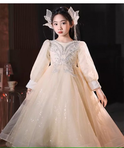 女童婚紗 / 兒童公主裙 / 主持人服 / 晚禮服  (加絨款)