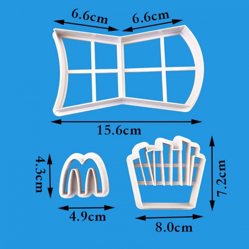 薯條造型饅頭模具