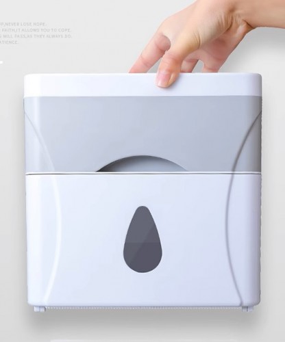 免打孔防水置物廁紙架