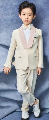 秋冬儿童西装套装 / 花仔服 / 主持人服 / 演出服 ( 六件套 )