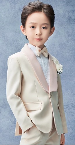 秋冬兒童西裝套裝 / 花仔服 / 主持人服 / 演出服   ( 六件套 )