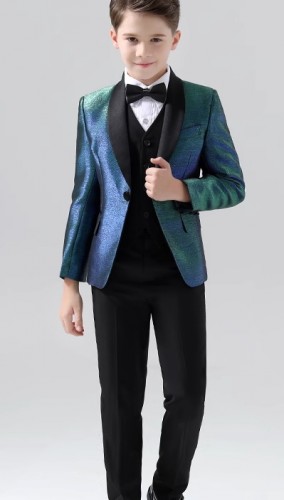 男童英伦西装 / 演出服 / 主持人服 (五件套 )