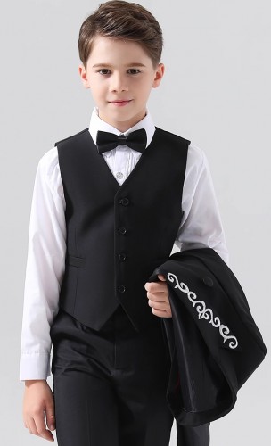男童英倫燕尾西裝 / 演出服 / 主持人服 (五件套 )