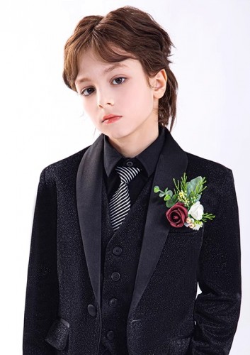 兒童英倫西裝 / 花仔服 / 男童禮服 / 表演服 ( 七件套 )