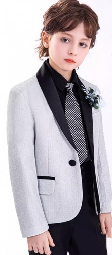 男童亮片西服套裝 / 花仔服 / 主持人服 / 演出服 ( 七件套裝 )