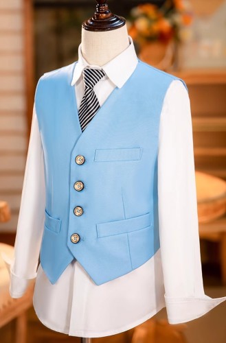 男童西服套裝 / 花仔服 / 主持人服 / 演出服 ( 七件套 )
