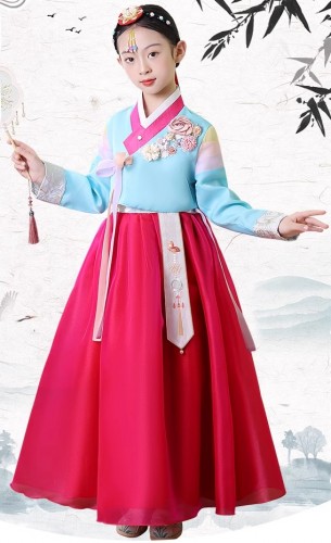 女童韓服 / 朝鮮民族服 / 演出服