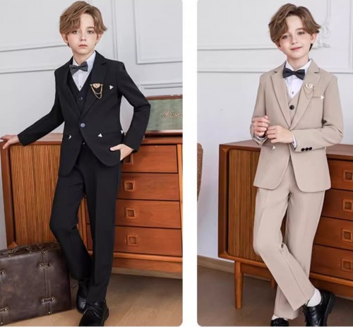 男童英倫西裝 / 花仔服 / 主持人服 / 演出服 ( 六件套 )